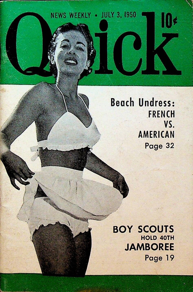 Quick Magazine July 3 1950 Boy Scout Jamboree Judy Garland Liza Minnelli