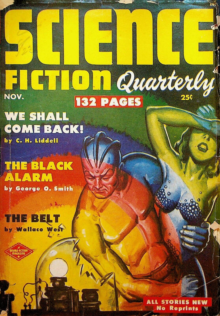 Science Fiction Quarterly Pulp November 1951 Wallace West Lester del Rey