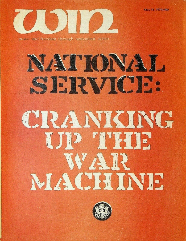 Win Magazine May 31 1979 National Service Kent State Shooting Reflection