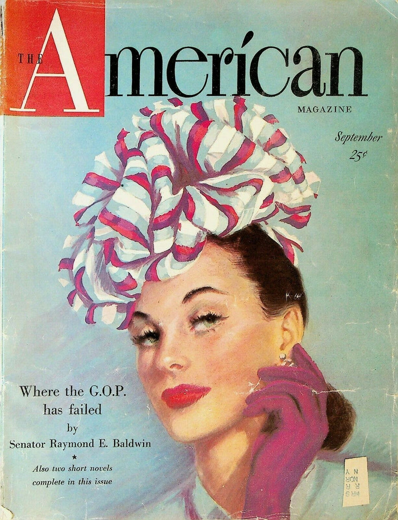 American Magazine September 1947 Manhattan Gardens Herbert Hoover