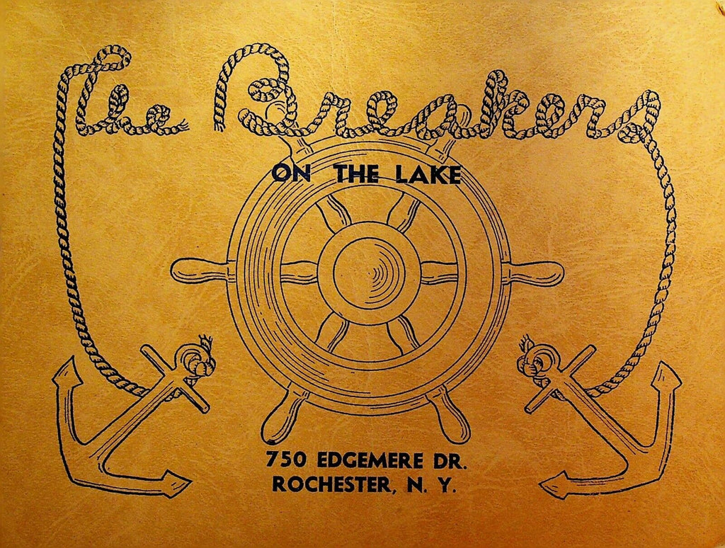 The Breakers on the Lake Rochester NY Souvenir Photo Folder 1940s