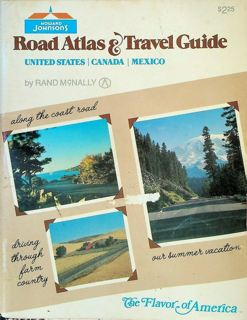 Howard Johnson's Road Atlas & Travel Guide The Flavor of America 1978