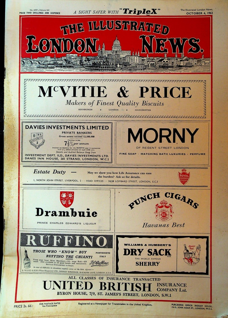 Illustrated London News October 6 1962 Mississippi Civil Rights James Meredith