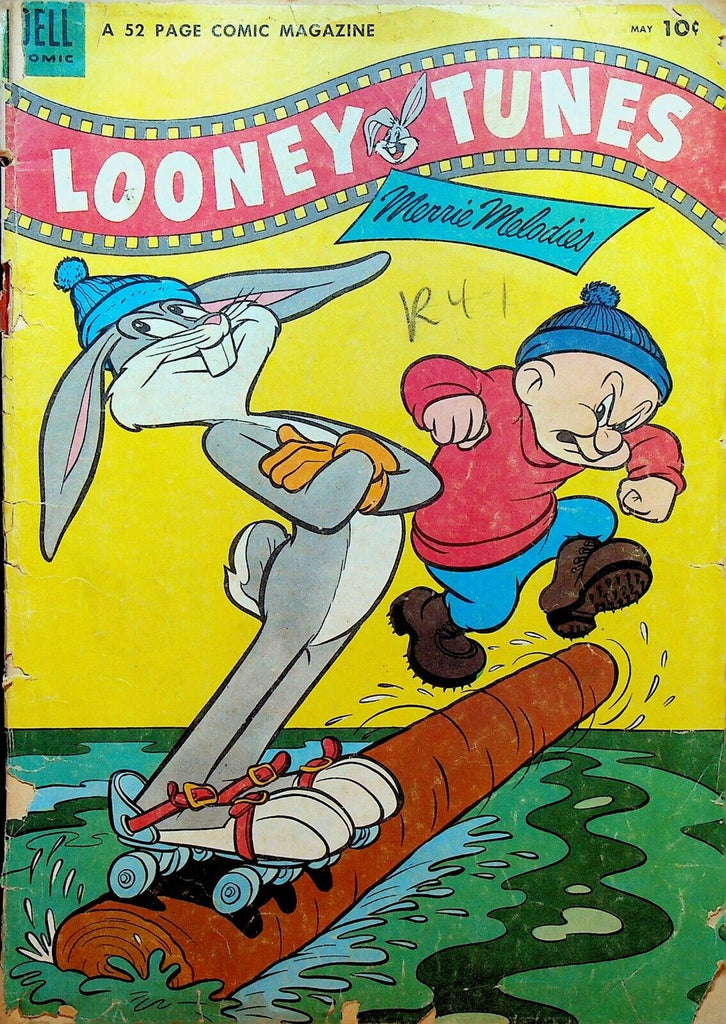 Looney Tunes 144 Dell Comics 1953 Log Rolling Lumberjack Logging