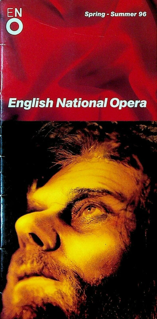English National Opera Spring Summer 1996 Season Booklet Salome Orfeo