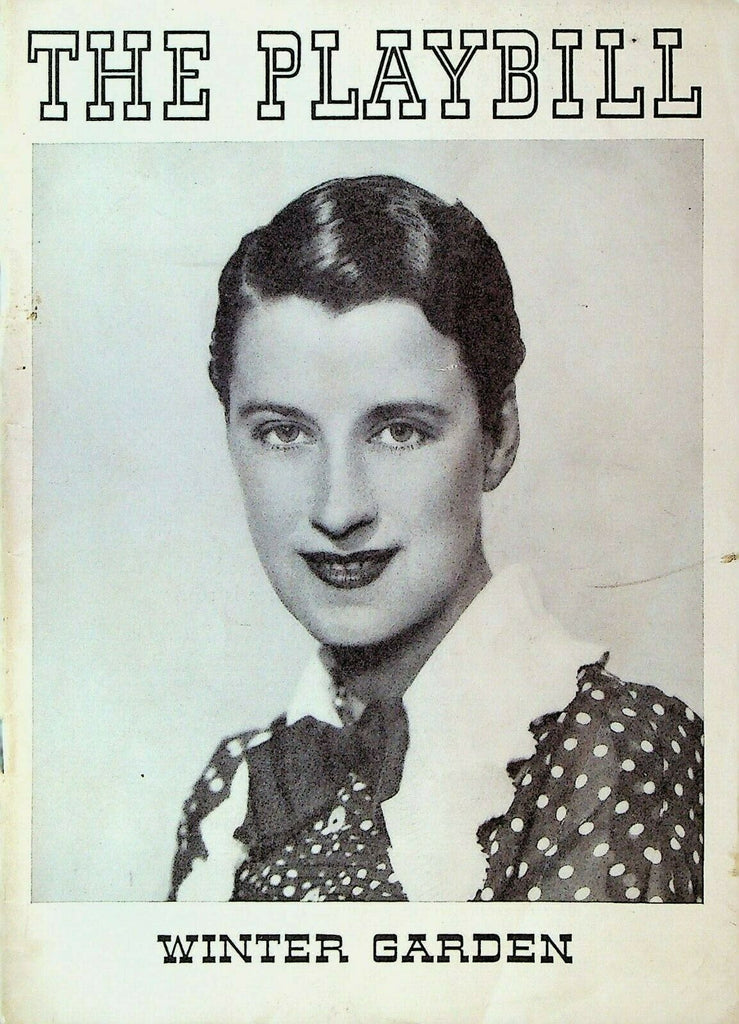 At Home Abroad Playbill September 30 1935 Beatrice Lillie Ethel Waters