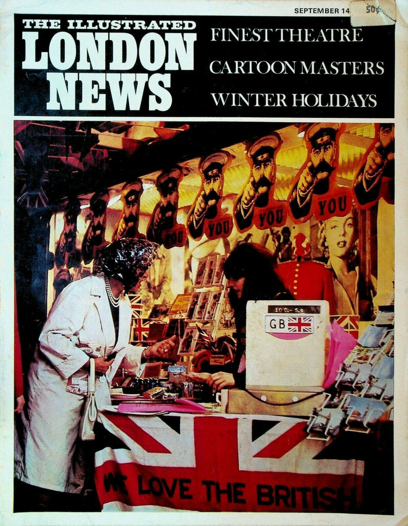 Illustrated London News September 14 1968 Virginia Wade Tennis Robert Stephens