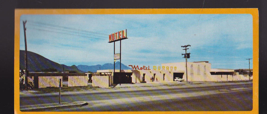 Motel Dorado Brochure Monterrey Mexico 1970s