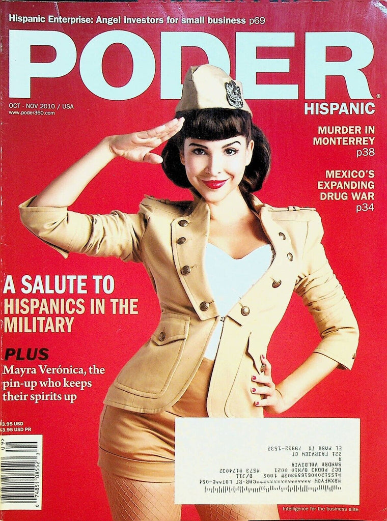 Poder Magazine October 2010 Mayra Veronica Arthur Hanlon