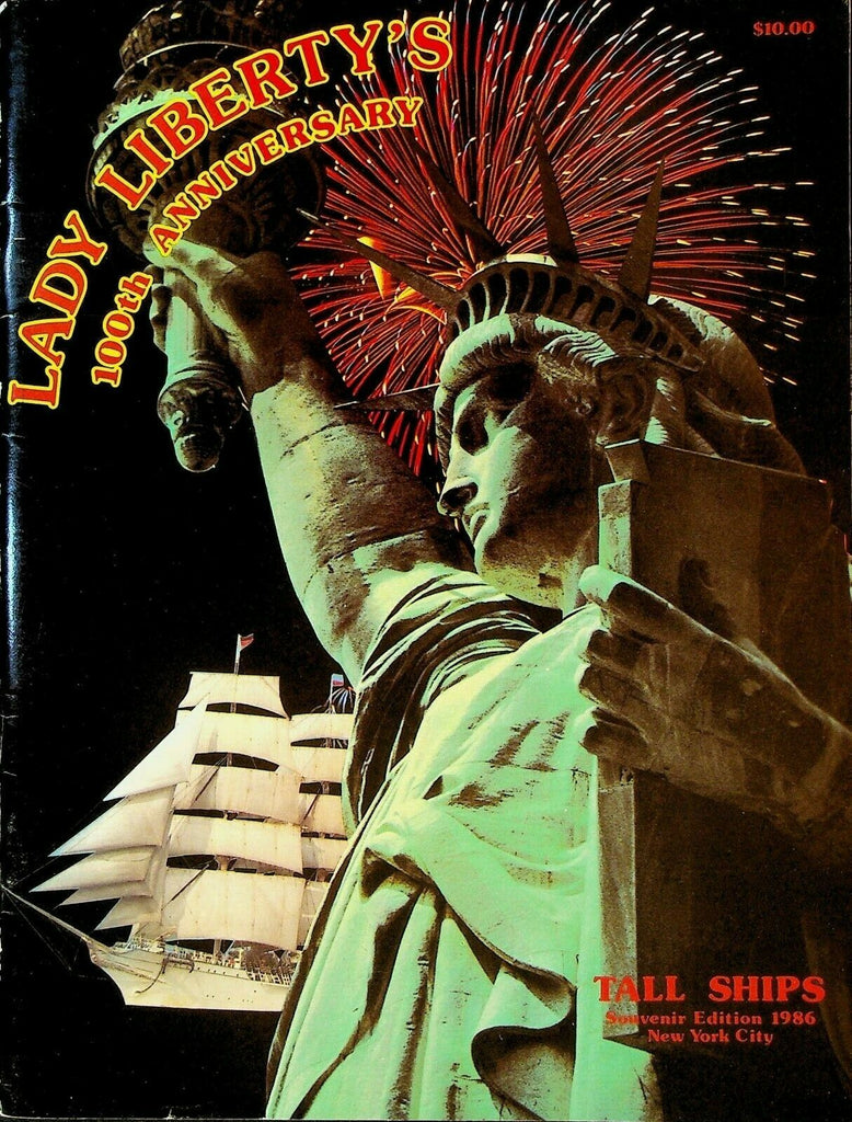 Lady Liberty's 100th Anniversary Tall Ships Souvenir Program 1986 New York City