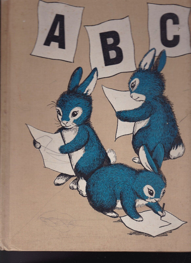 The Big Golden Animal ABC by Garth Williams 1957 Kids Book