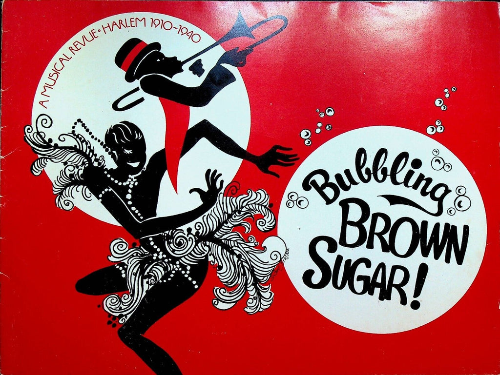 Bubbling Brown Sugar Musical Revue Harlem NY 1910-1940 Program 1977