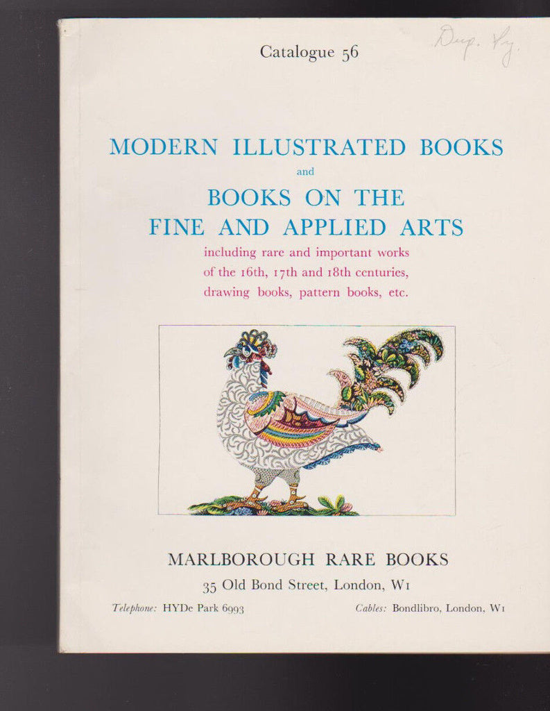Marlborough Rare Books Catalogue 56 Modern Illustrated Books