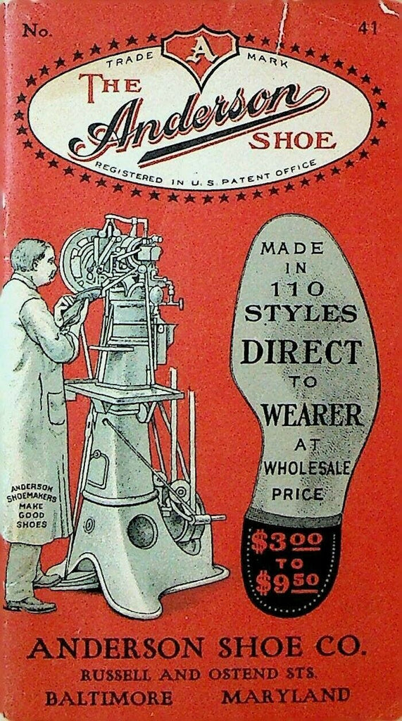 The Anderson Shoe Catalog 1916 Baltimore Md #41