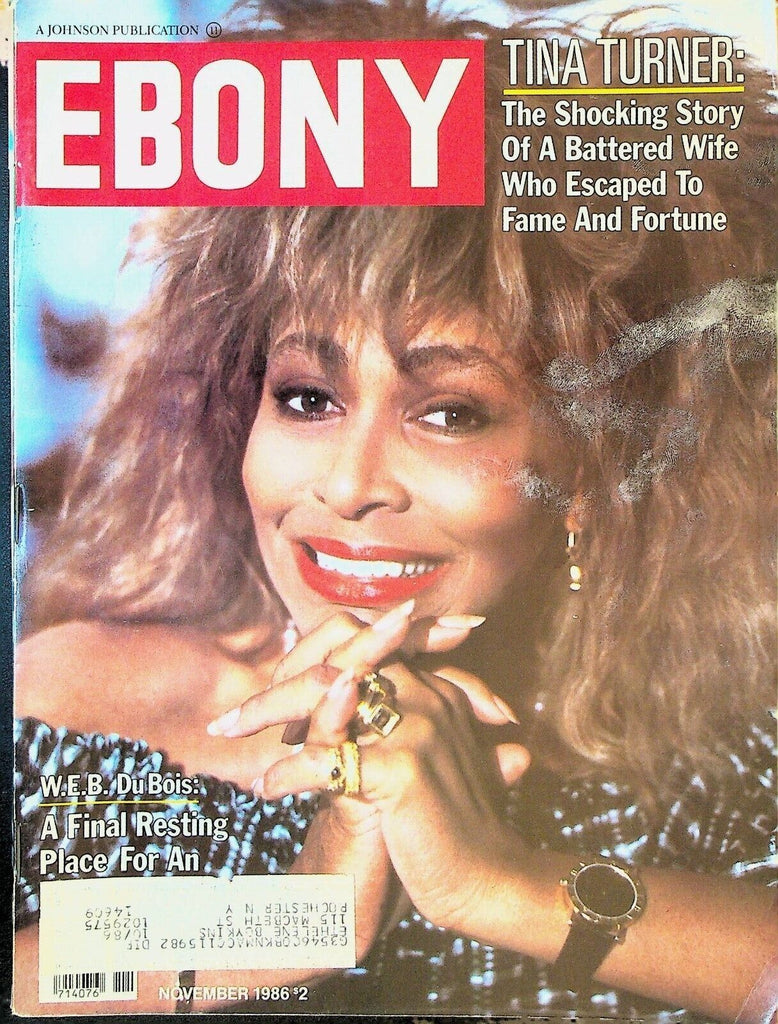Ebony Magazine November 1986 Tina Turner Herschel Walker Iman Kool & the Gang