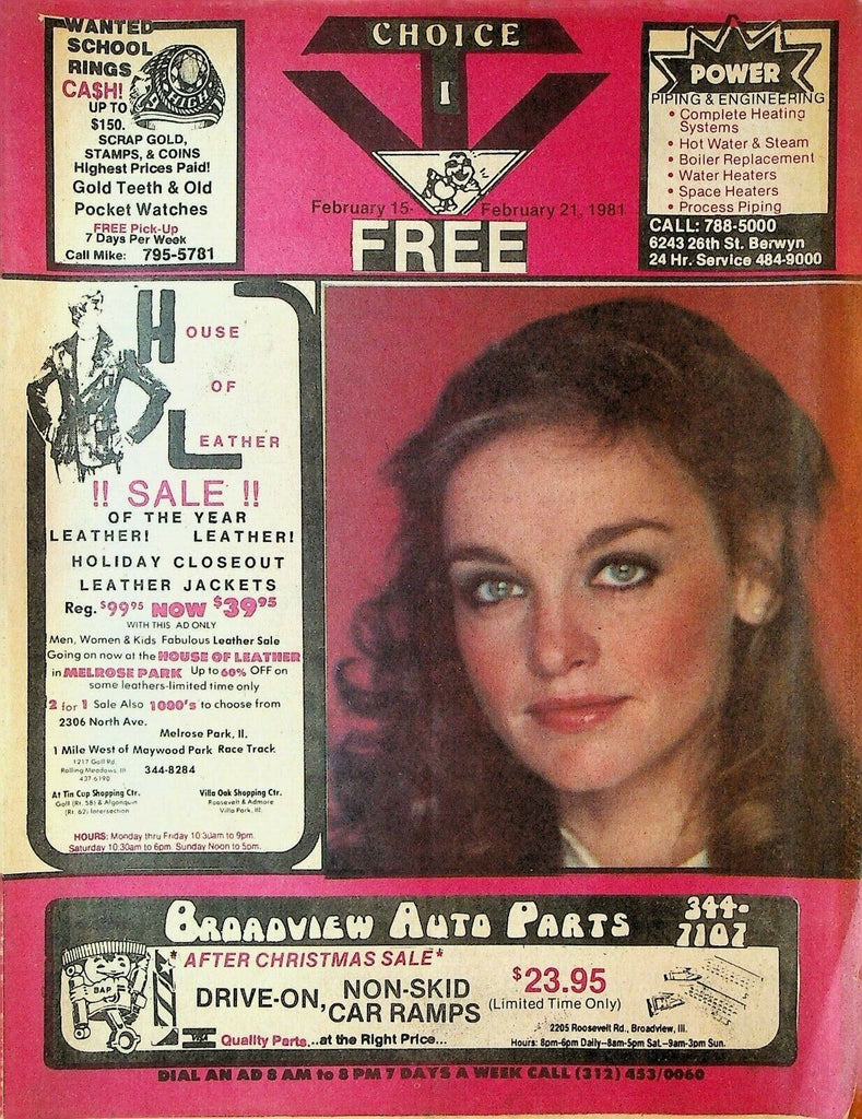 People's TV Choice Magazine February 15 1981 Chicago Area
