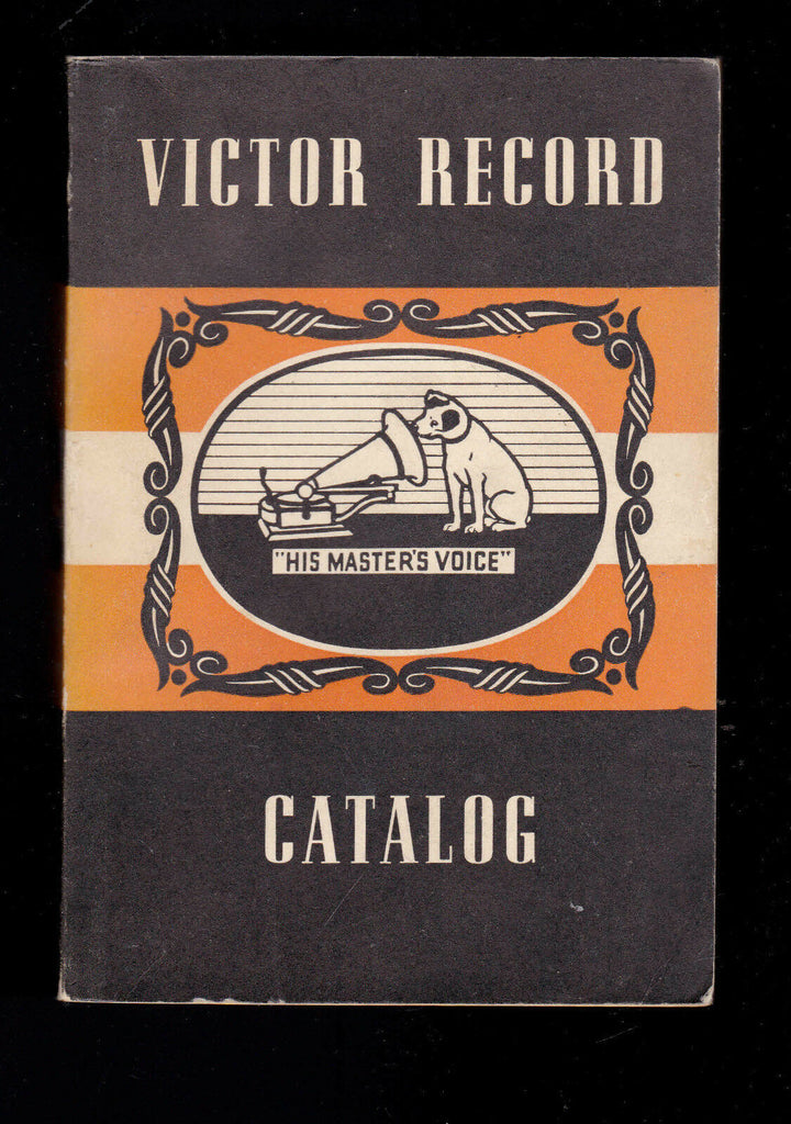 Victor Records Complete Catalog of Records for 1940-41 (Great reference)