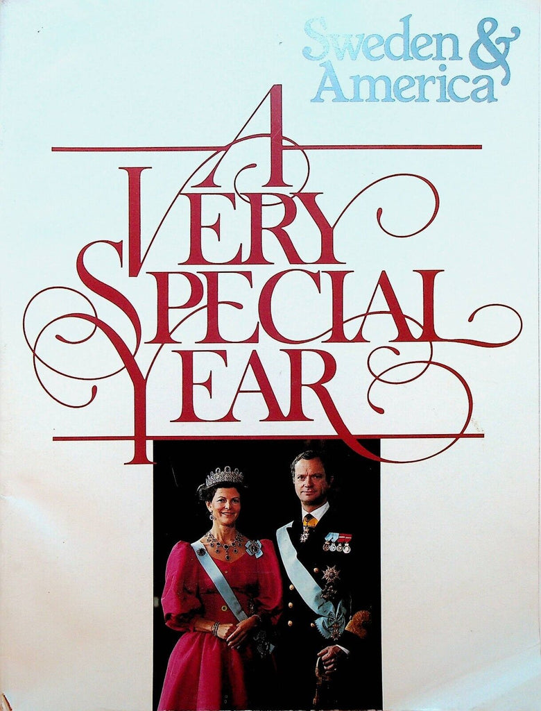Sweden & America Magazine Autumn 1988 King Carl XVI Gustaf Ronald Reagan