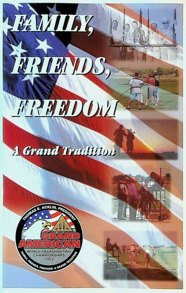 Grand American Trapshooting Tournament Program 2003 104th Annual