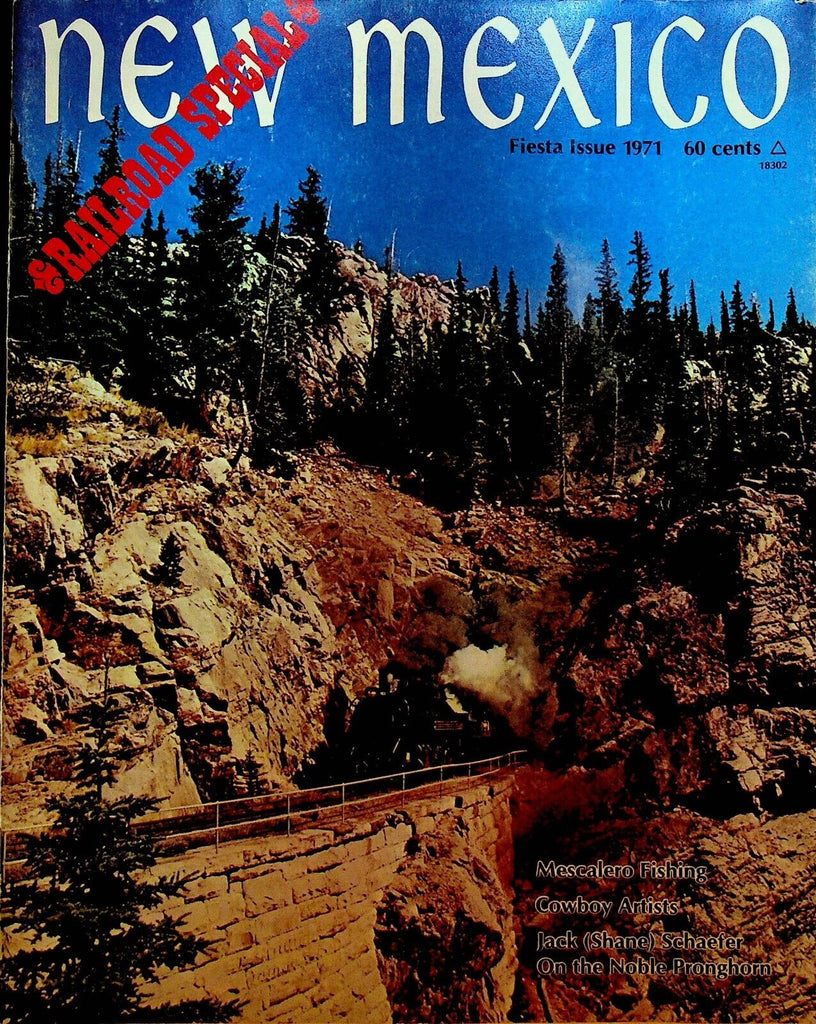 New Mexico Magazine July 1971 Fiesta Fred Harman Jr Gordon Snidow George Marks