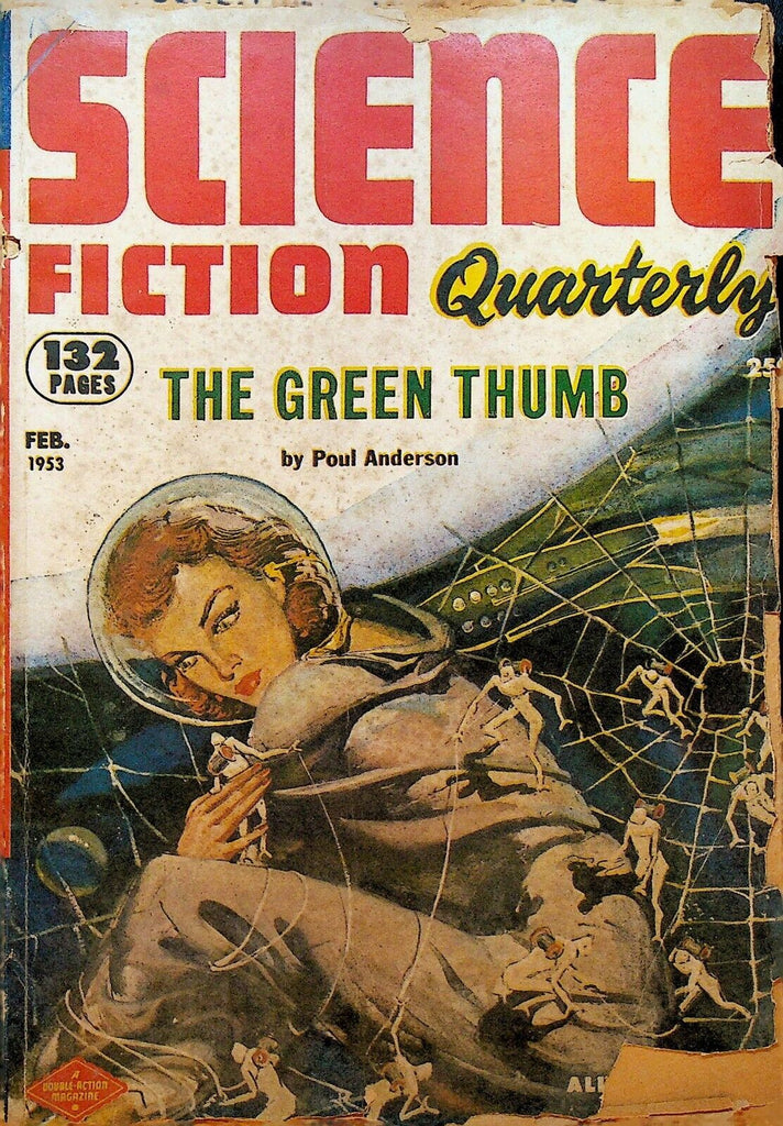 Science Fiction Quarterly Pulp February 1953 Poul Anderson Charles Dye