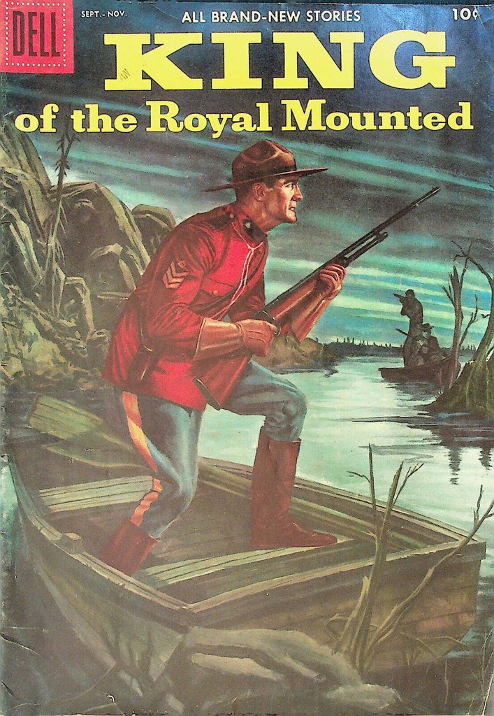 King of the Royal Mounted 22 Dell Comics 1956