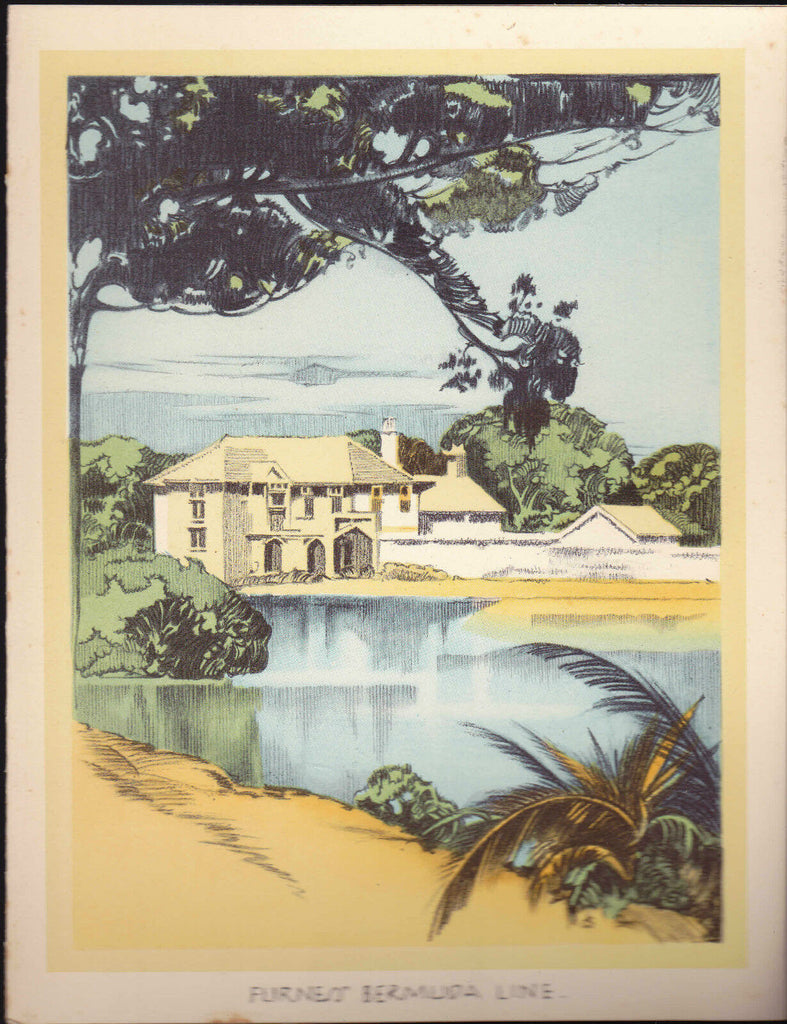 Furness Bermuda Line QTEV Queen of Bermuda Lunch Menu November 6 1960