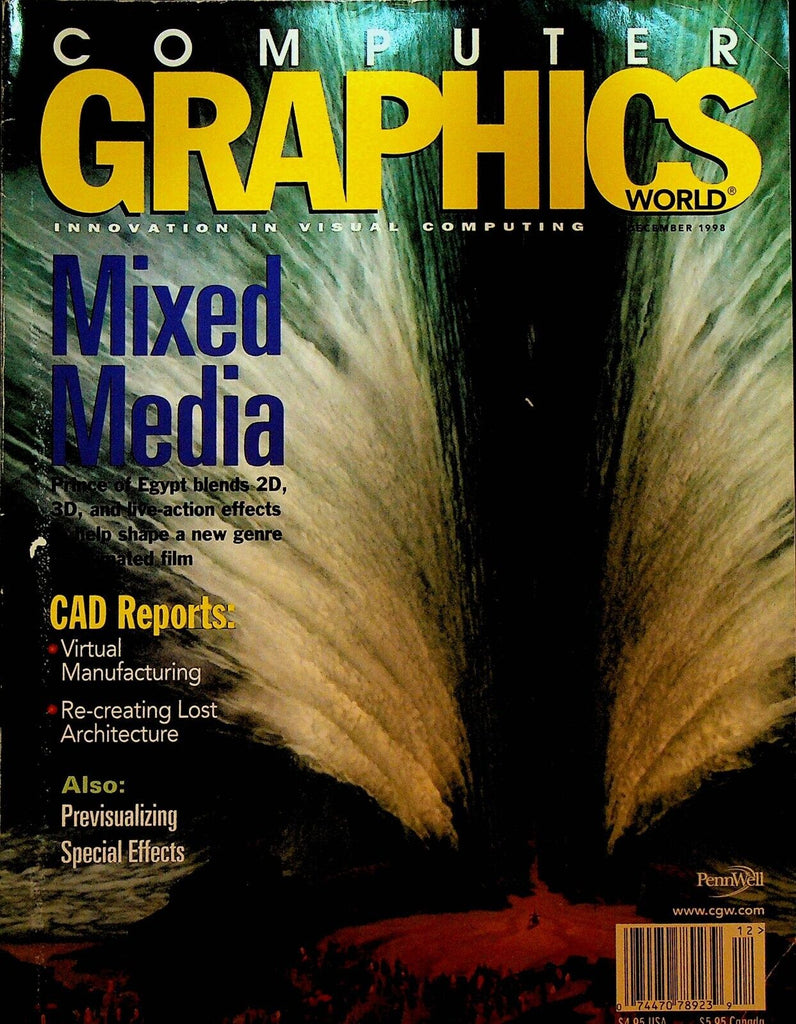Computer Graphics World Magazine December 1998 Prince of Egypt
