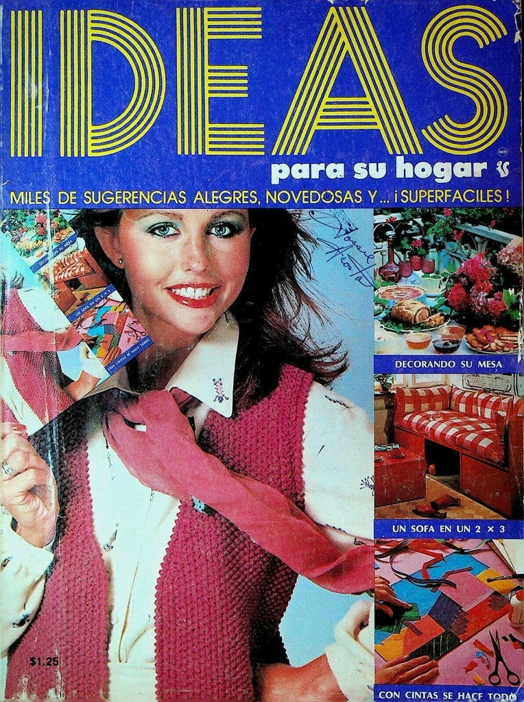Ideas Para Su Hogar Magazine June 1978 Decor Crafts Household