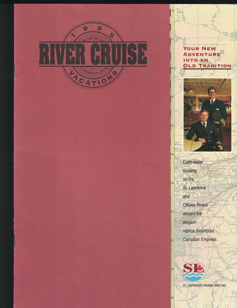 St Lawrence River 1995 River Cruise Vacations Booklet Canadian Empress