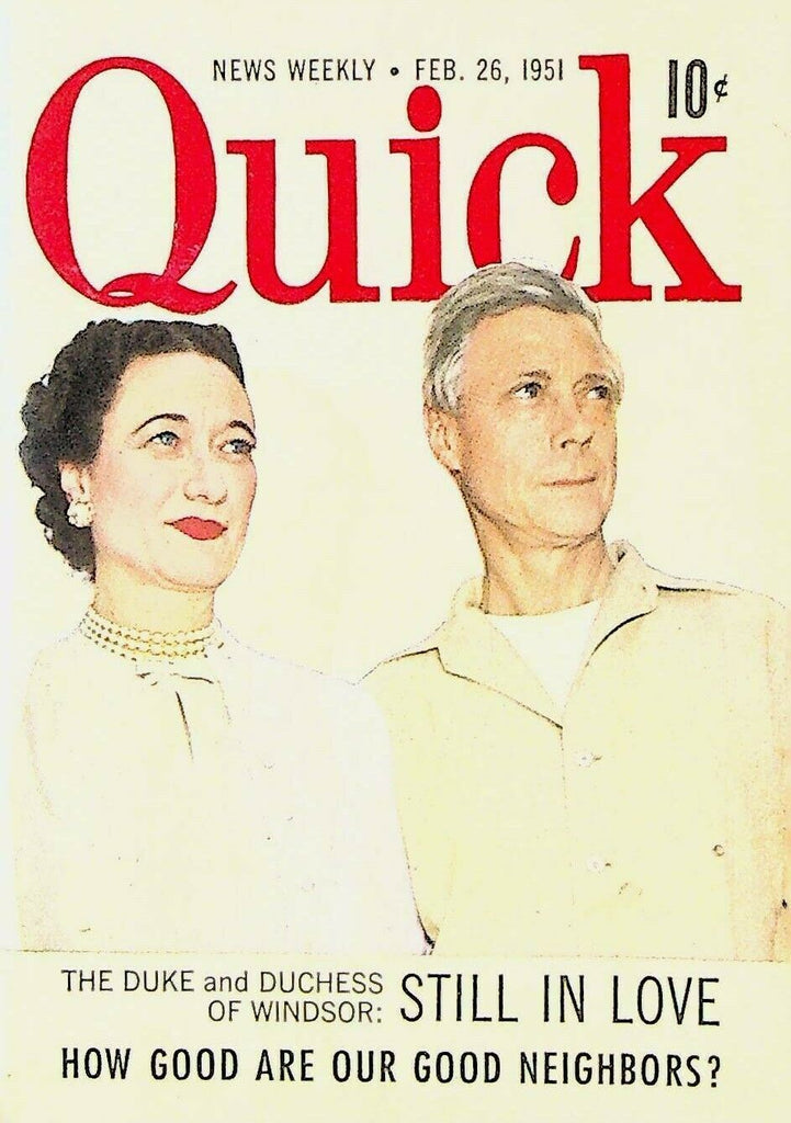 Quick February 26 1951 Mao Tse-Tung Jake LaMotta Sammy Baugh Mae West