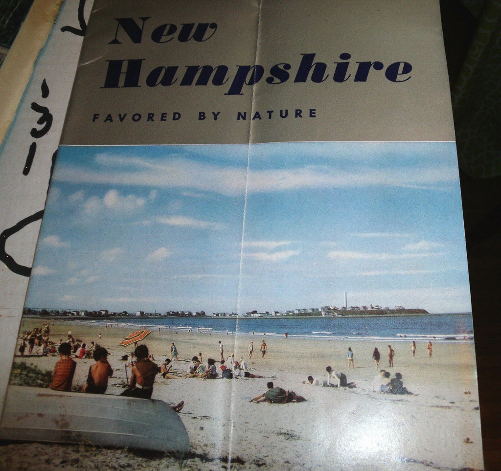 New Hampshire Favored by Nature 1940s travel booklet