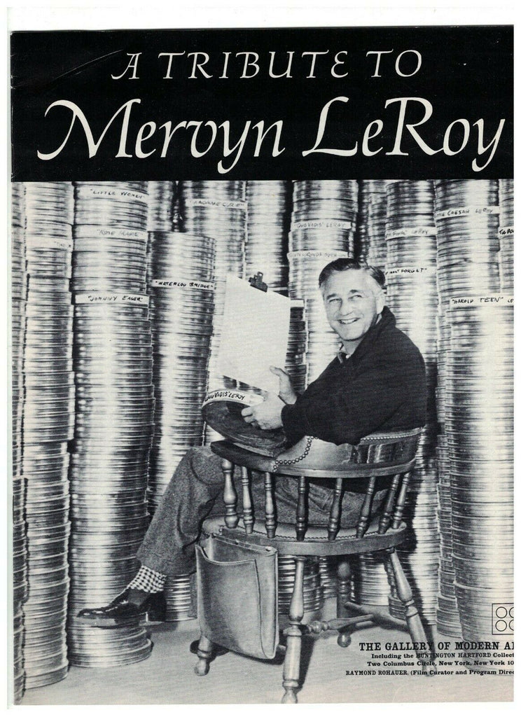A Tribute to Mervyn LeRoy 1967 Gallery of Modern Art Wizard of Oz Director