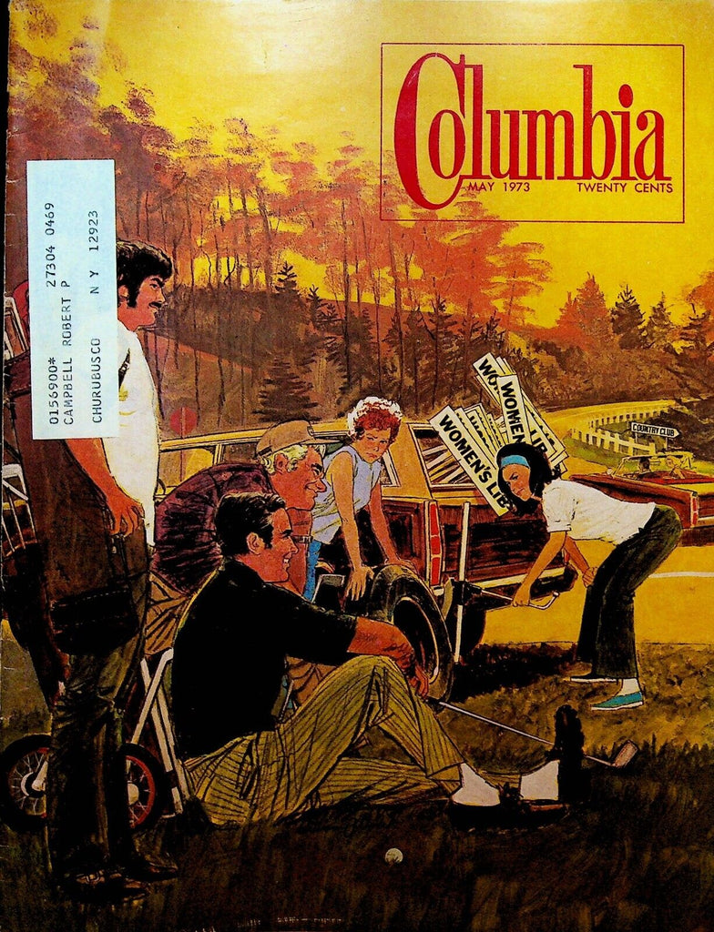 Columbia Magazine May 1973 Women's Liberation Cover William Zdinak KOC