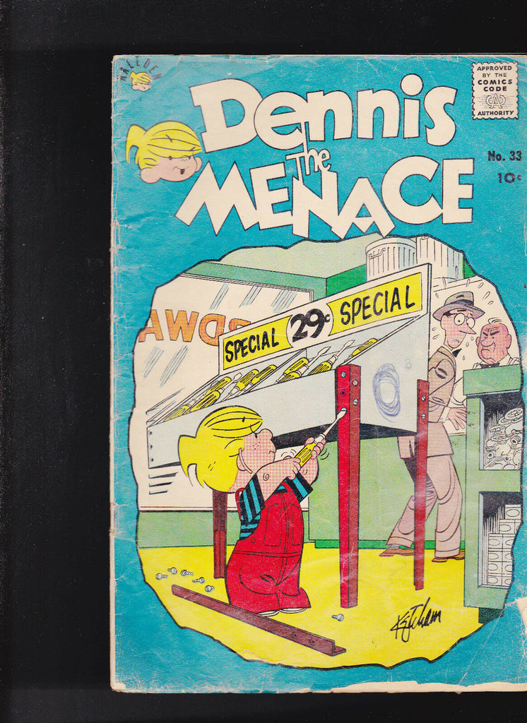 Dennis the Menace #33 (Halden Comics) 1958 Hal Ketcham