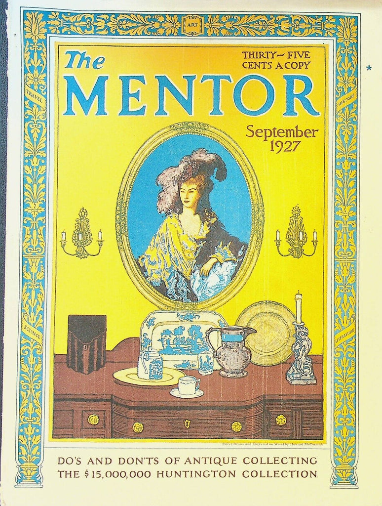 The Mentor Magazine September 1927 James Christie Damascene Steel in Toledo