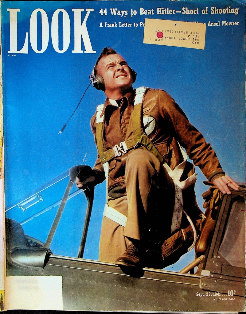 Look Magazine September 23 1941 Betsy Blair Orson Welles Dolores Del Rio
