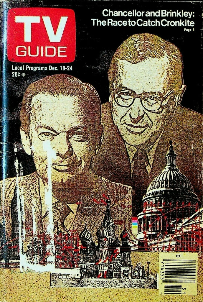 TV Guide December 18 1976 Brinkley & Chancellor Emily Dickinson