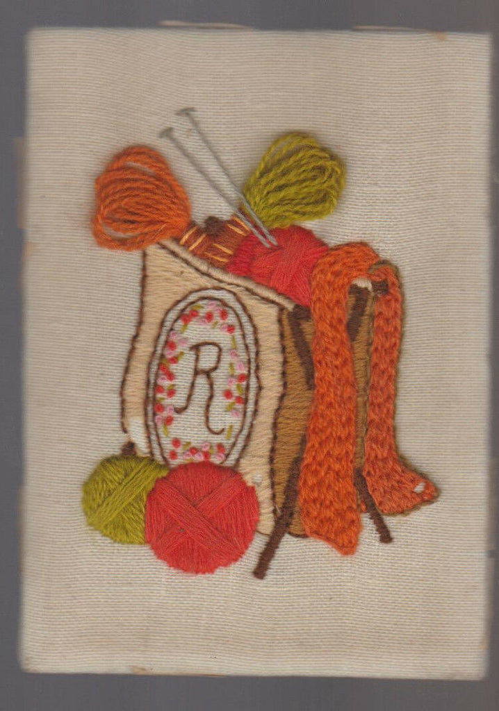 Haiti Handmade Sewn Souvenir Wall Hanging Sewing Bag w R