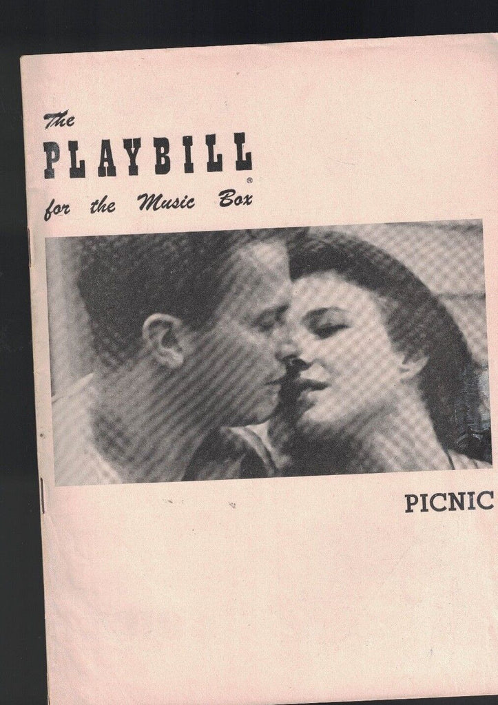 Picnic Playbill March 30 1953 PAUL NEWMAN Peggy Conklin Ruth McDevitt