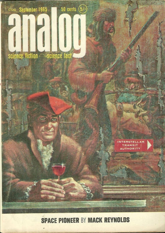 ANALOG Magazine September 1965 Mack Reynolds Science Fiction