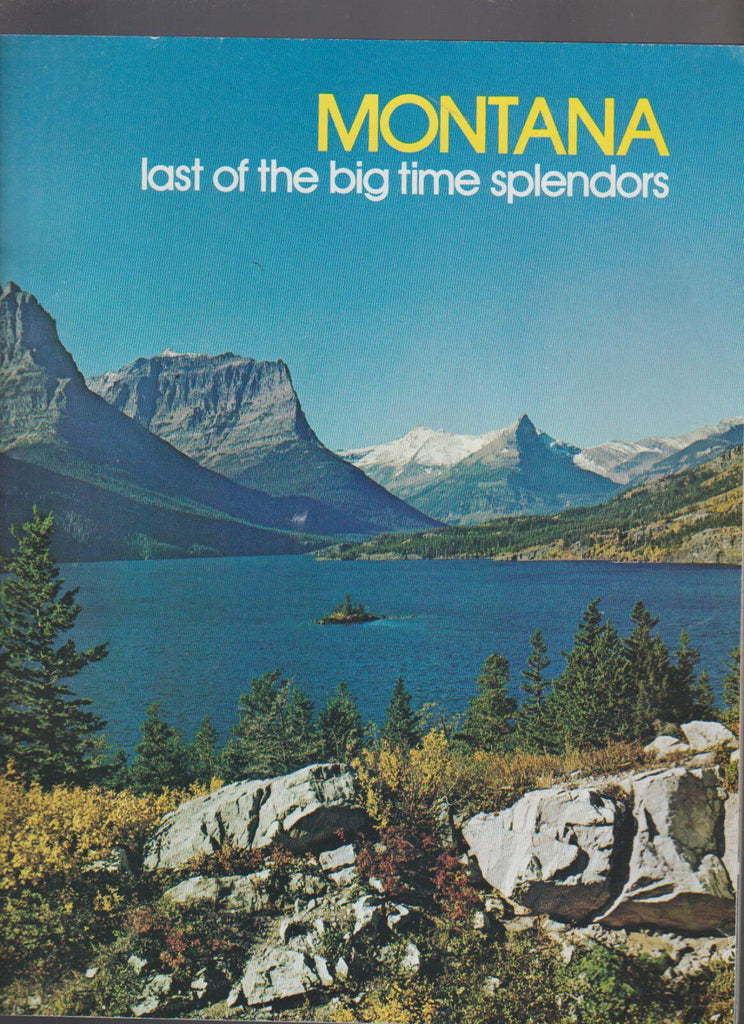 Montana Last of the Big Time Splendor Travel Booklet 1970s