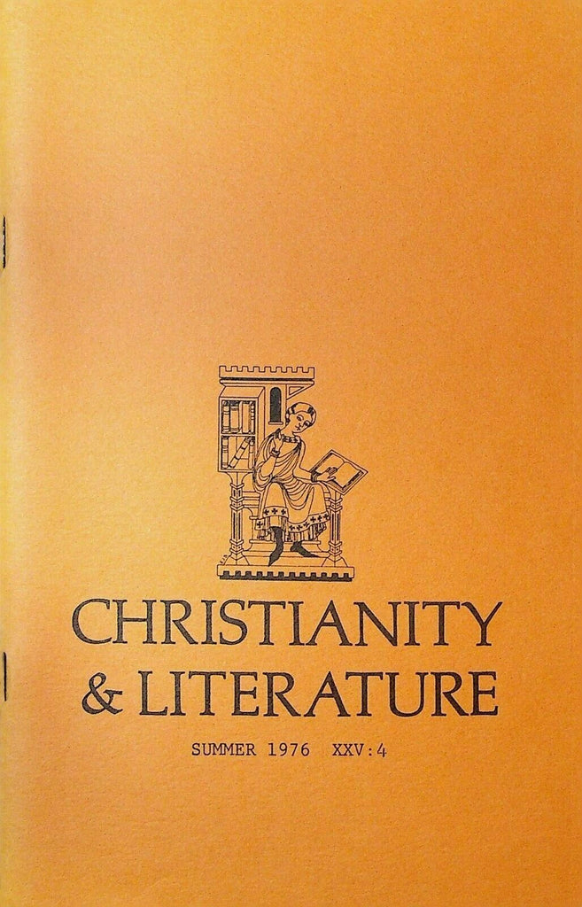 Christianity & Literature Summer 1976 Joseph Conrad Samuel Johnson