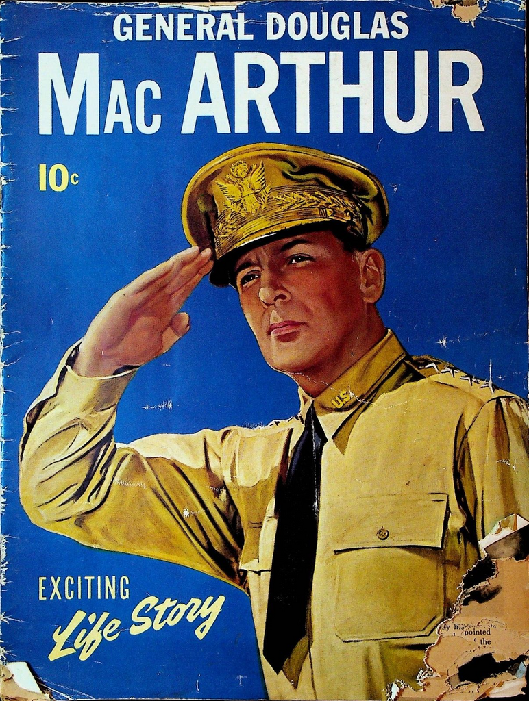 General Douglas MacArthur Exciting Life Story 1942 WWII