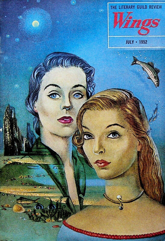 Wings Literary Guild Review July 1952 The Shining Tides Win Brooks