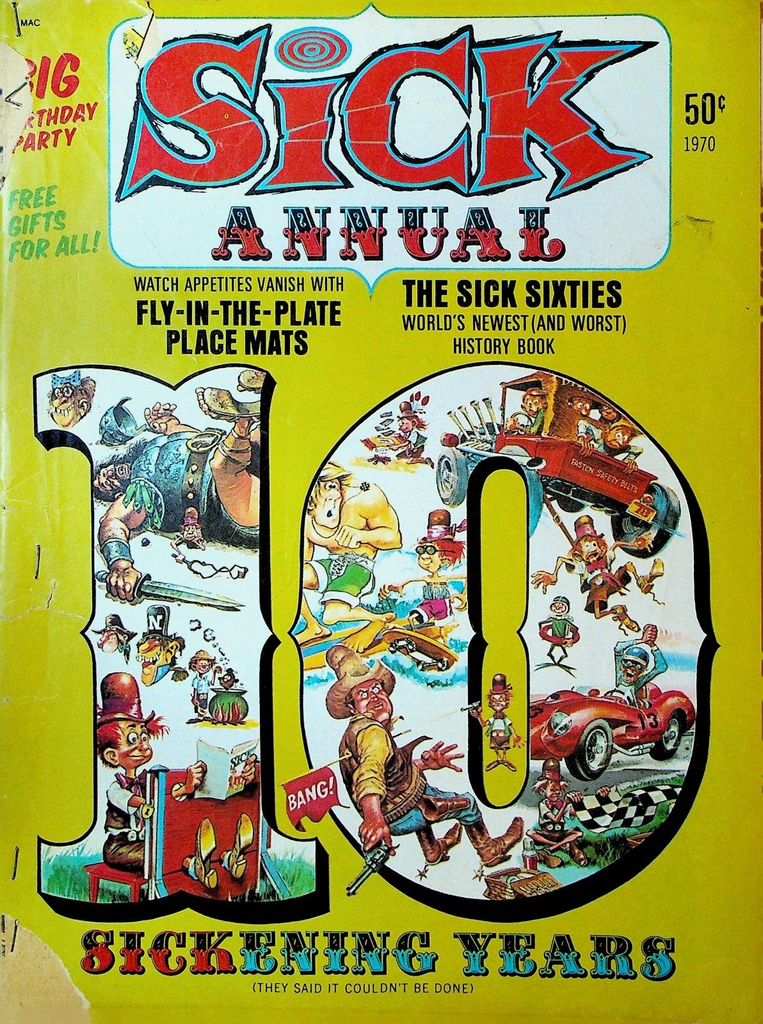 Sick Magazine Annual 1970 The Sixties