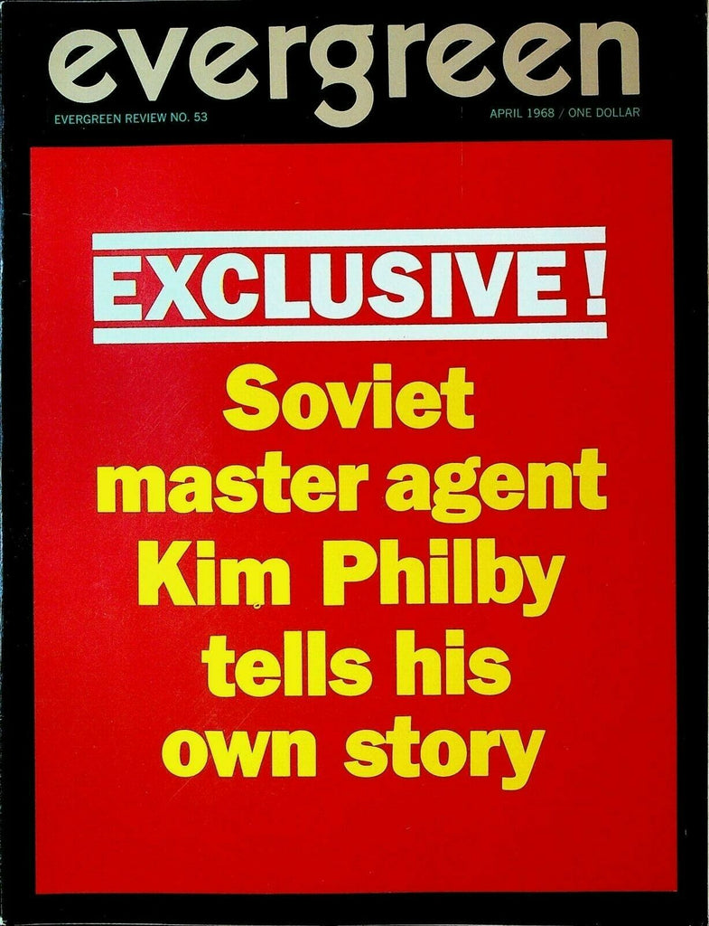 Evergreen 53 April 1968 Kim Philby Michael O'Donoghue Herb Greer Peter Brook