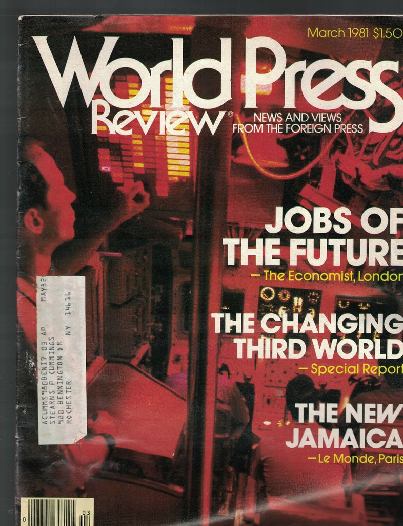 World Press Review Magazine March 1981 The New JAMAICA Changing Third World