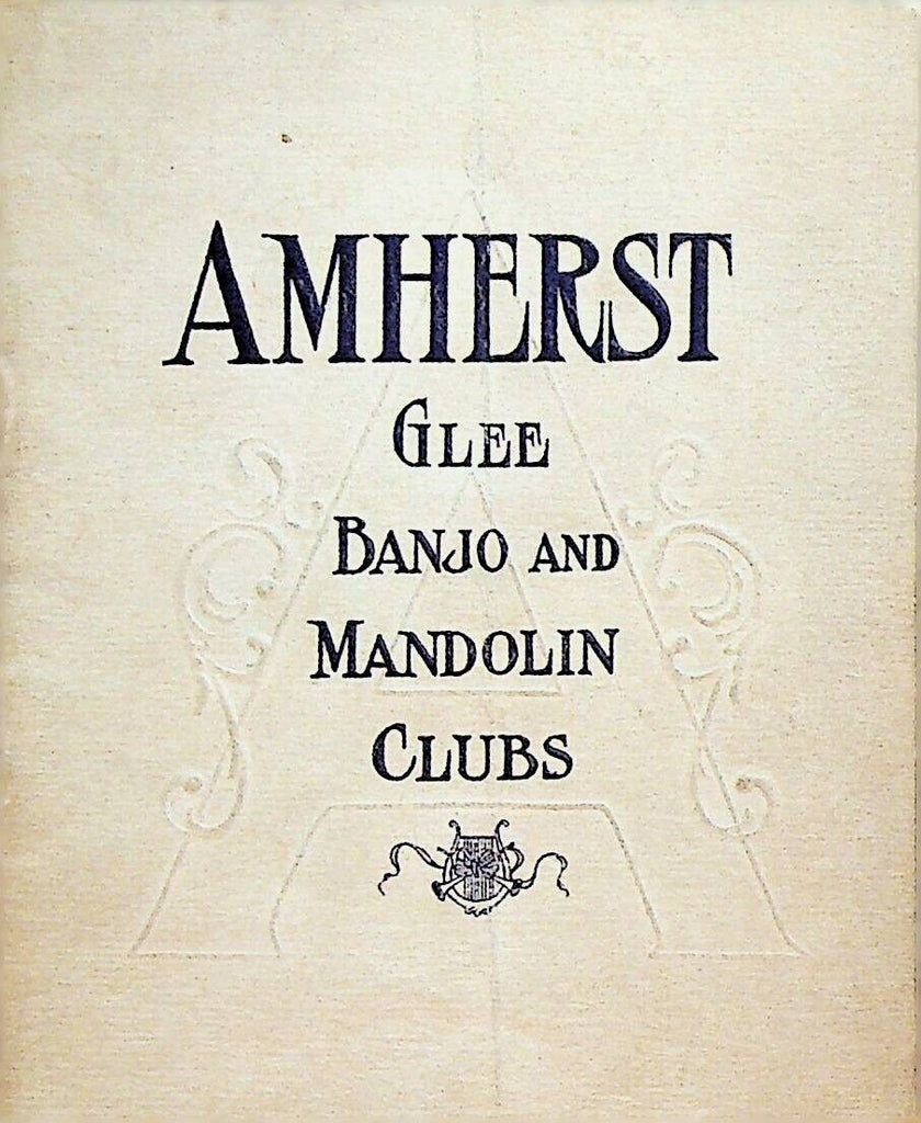 Amherst College Glee Banjo Mandolin Club Program 1904