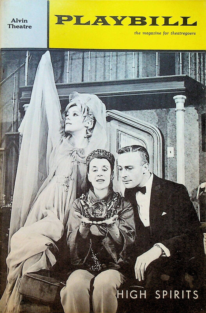 High Spirits Playbill June 1964 Beatrice Lillie Edward Woodward Tammy Grimes